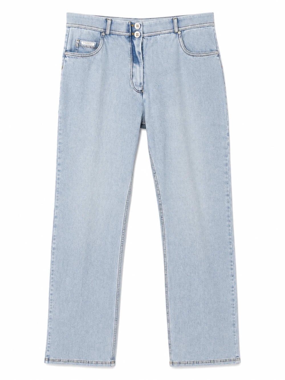 Freddy WR.UP 4458 Straight Leg Jeans Women’s L US 8 Light Wash Shaping Denim